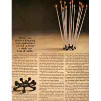 Jens Quistgaard Sputnik kandelaar